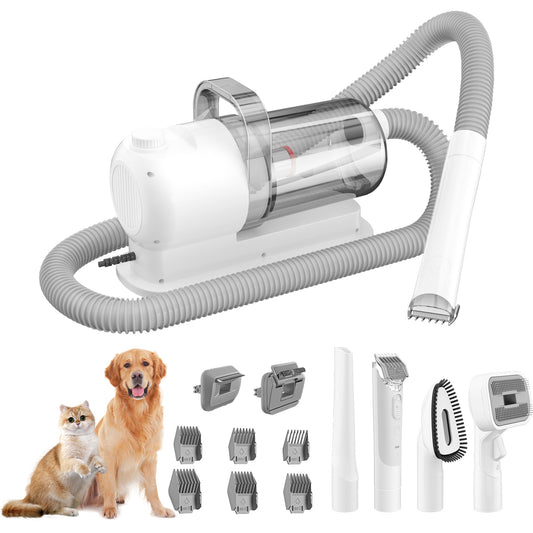 7-in-1 Pet Grooming Kit with Hair Vacuum